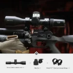 Balík SH-4 GENII 4-16x50 FFP s krúžkami na puškohľad HALO Ti