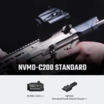NVMD-C200 višenamenski uređaj za noćni vid - uvećivač za red-dot, samostalni optički nišan, LPVO dodatak, akcijska kamera - Image 5